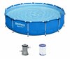 Karkassbassein Bestway Steel Pro 5612E, 396 x 84 cm, 8680 L, sinine