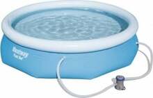 Täispuhutav bassein Bestway Fast Set 57270, 305x76 cm, 3638 l, sinine