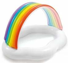 Laste bassein Intex Rainbow Cloud 57141, 142x84 cm, 82 l, valge