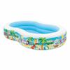 Täispuhutav bassein Intex Swim Center Seashore, 262 x 160 x 46 cm, valge/sinine