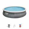 Täispuhutav bassein Bestway Fast Set 57372, 457 x 84 cm, 12362 L, hall