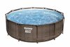 Karkassbassein Bestway Steel Pro Max 56709, 366 x 100 cm, pruun, 9150 L