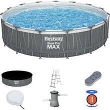 Raamiga bassein Bestway Steel Pro Max 561GD, 457 x 107 cm, hall, 14970 L