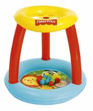 Täispuhutav mängubassein Bestway Fisher-Price Animal Friends 93541, 89 x 89 x 84 cm, mitmevärviline