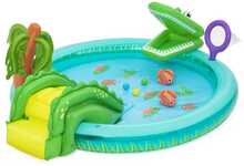 Täispuhutav mänguväljak Bestway Crocodile 53166, 224 x 181 x 72 cm