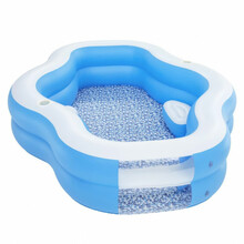 Täispuhutav bassein Bestway Splashview 54409, 270 x 198x51 cm, 821 L, sinine/valge