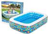 Täispuhutav lastebassein Bestway Happy Flora 54120, 229 x 152 x 56 cm, sinine