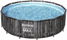 Karkassiga bassein Bestway Steel Pro Max 5614Z, 427 x 107 cm, must, 13030 L