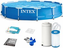 Raamiga bassein Intex Frame Pool 28212, 366 x 76 cm, 6503 L, sinine