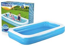 Täispuhutav bassein Bestway 54150, 305x183x46 cm, 850 l, sinine/valge