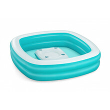 Täispuhutav bassein Bestway 54446, 218x218x48 cm, 737 l, sinine/valge