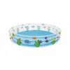 Täispuhutav bassein Bestway Sea World 51005, 183x33 cm, 480 l, läbipaistev