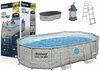 Karkassbassein Bestway Power Steel Swim Vista 56946, 427 x 250 x 100 cm, hall, 7250 L