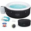 Täispuhutav mullivann Bestway Lay-Z-Spa Miami 60001, 180 x 66 cm, 4-le, must/valge