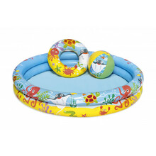 Täispuhutav lastebassein Bestway Play Pool 51124, 122x51 cm