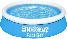 Täispuhutav bassein Bestway Fast Set, 183x51 cm, sinine