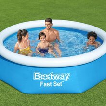 Täispuhutav bassein Bestway Fast Set 57265, 244 x 66cm, ümmargune