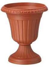 Lillepott Form Plastic Milano 0083, plastik, 30 cm, pruun