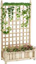Vaas trelliga Outsunny, 64 x 28 x 120 cm