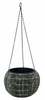 Riputatav lillepott Home4you Wicker, D32 x H22 cm, hall