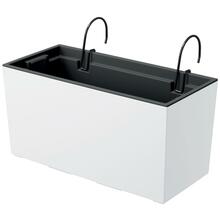 Lillepott konksudega Prosperplast Urbi Case DUC400W, valge