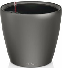 Lillepott Lechuza Classico 997616, 21 x 21 x 20 cm, plastik, antratsiit