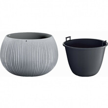 Lillepott Prosperplast Beton Bowl DKB240-422U, hall