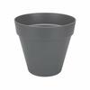 Lillepott Elho Loft Urban, ümmargune, 40 cm, antratsiithall, ratastega