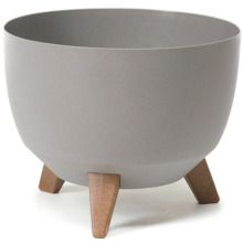 Lillepott Lamela Roma Eco Wood, 29 cm, hall