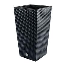 Lillepott Prosperplast Rato Square, 40 x 40 x 75 cm, must