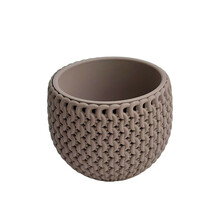 Lillepott Prosperplast Splofy Bowl, pruun, 11 x 14 cm