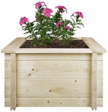 Puidust lillepott Timbela M616-1, 35 cm