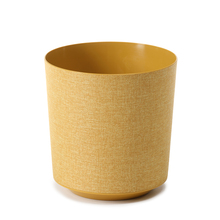 Lillepott Lamela Gama Textil 013-01, plast, kollane, 30 cm