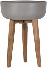 Lillepott Home4you Sandstone, 40 x 56,5 cm, pruun/hall