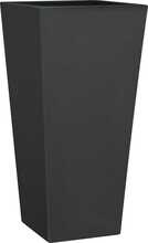 Lillepott Nicoli Eros 38, 38 x 38 x 80 cm, tumehall/antratsiit