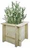 Puidust lillepott Timbela M610-1, 35 cm