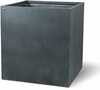 Lillepott Fleur Ami Division Lite Cube, 60 x 60 x 64 cm, betoon antratsiit