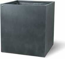 Lillepott Fleur Ami Division Lite Cube, 60 x 60 x 64 cm, betoon antratsiit