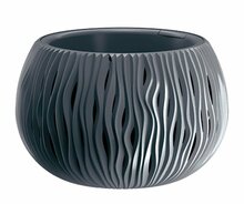 Lillepott Prosperplast Sandy Bowl, DSK370-S433, 37 cm, antratsiit