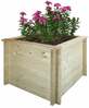 Puidust lillepott Timbela M621-1, 57 cm