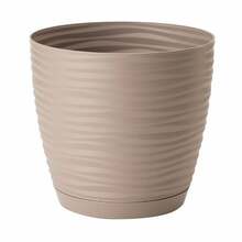 Plastist lillepott Form Plastic Petit, 3040-051, 19 cm, pruun
