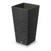 Lillepott Prosperplast Furu Square, antratsiit, 20 x 20 x 38 cm