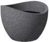 Lillepott Scheurich Granit, plastik, 50 cm, tumehall