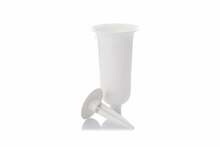 Kalmuvaas Form Plastic Dama 1070, 13 x 32,7 cm, valge