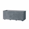 Lillepott Deroma veereservuaariga, 59 x 25 cm, hall