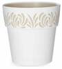 Lillepott Stefanplast Gaia, 25 x 25 cm, valge