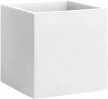 Lillepott Nicoli Momus 35, 35 x 35 x 35 cm, valge