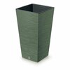 Lillepott Prosperplast Furu Square, 24 x 24 x 45 cm, maalähedane roheline