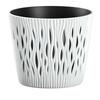Lillepott Prosperplast Sandy Round DSR260-S449, 26 x 22 cm, valge