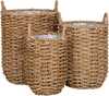 Lillepoti kate House Nordic Hue, 49 cm, mererohi, beež, 3 tk